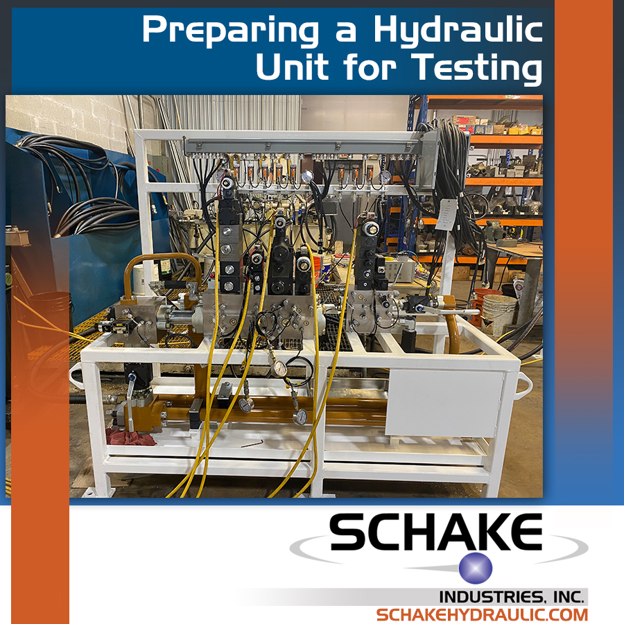 Preparing a Hydraulic Unit for Testing